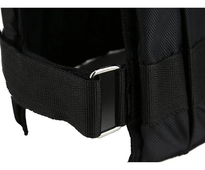 Chaleco Con Peso Ajustable 10kg Rhino - Negro