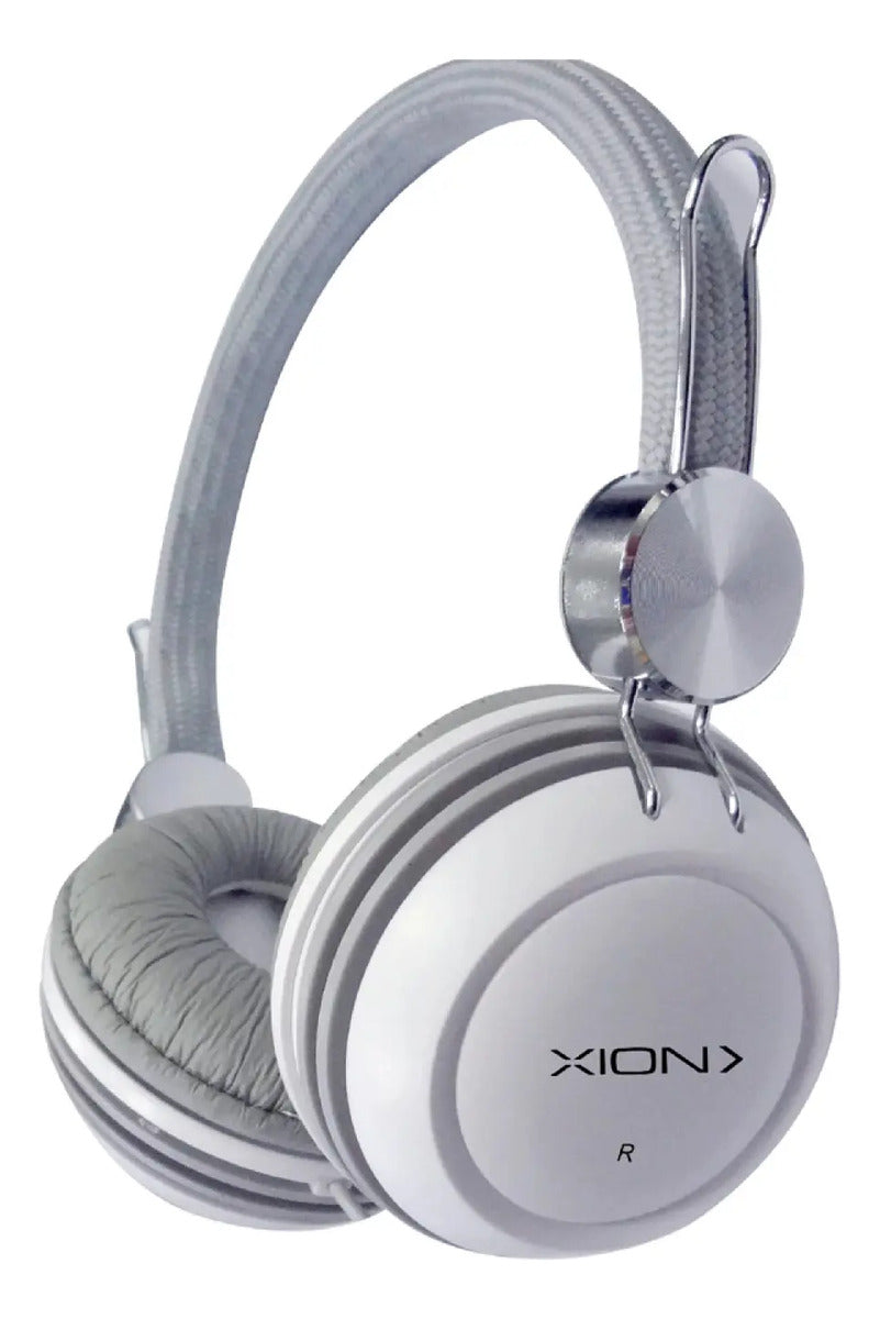 Auriculares Con Micrófono Xion Xi-au18 - Gris