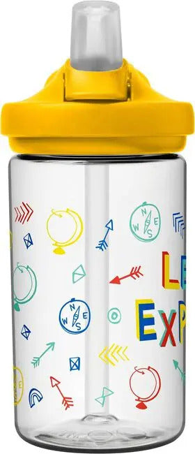Botella Eddy Plus Kids Let's Explore Niños 400ml Camelbak Qo Explorer/amarillo