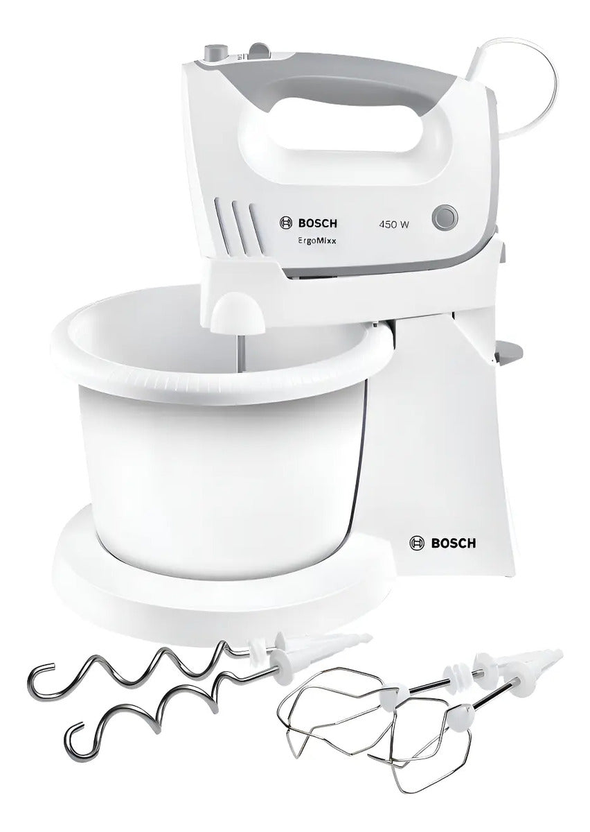 Batidora Con Bowl Bosch 450w Mfq36460 - Blanco