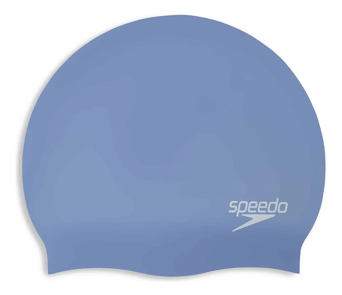Gorra De Natación Para Pelo Largo Piscina Speedo - Azul Liso