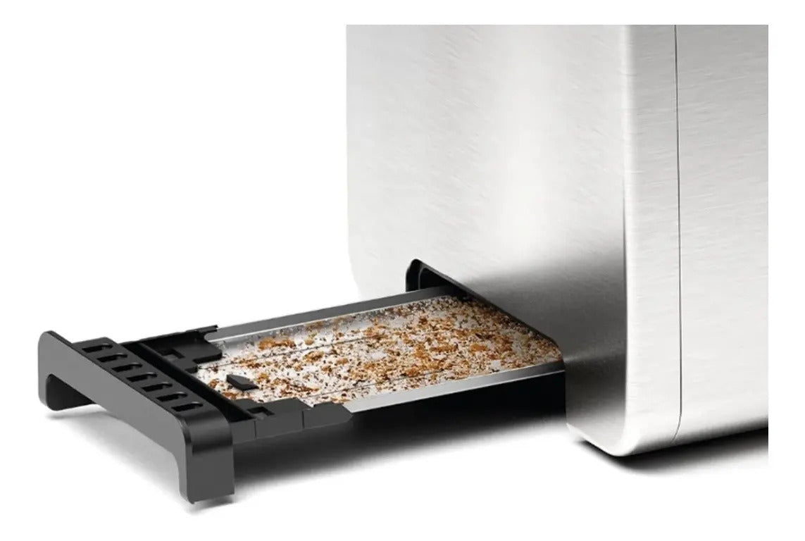 Tostadora Bosch 970w Designline Inox Tat4p420