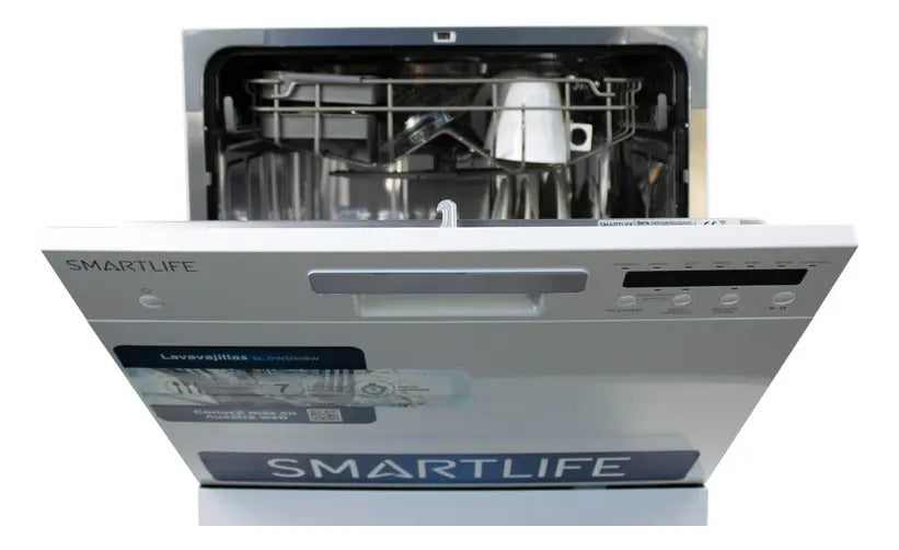 Lavavajillas Smartlife 8 Cubiertos Sl-dw5008w - Blanco