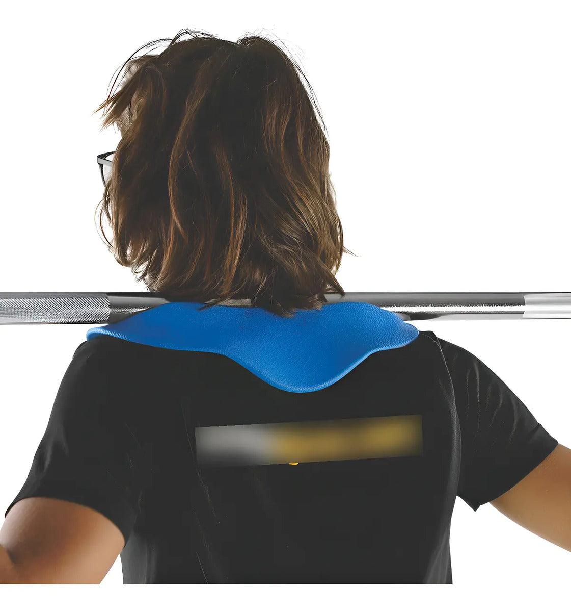 Almohadilla De Goma Para Barra Gimnasio Livepro - Azul