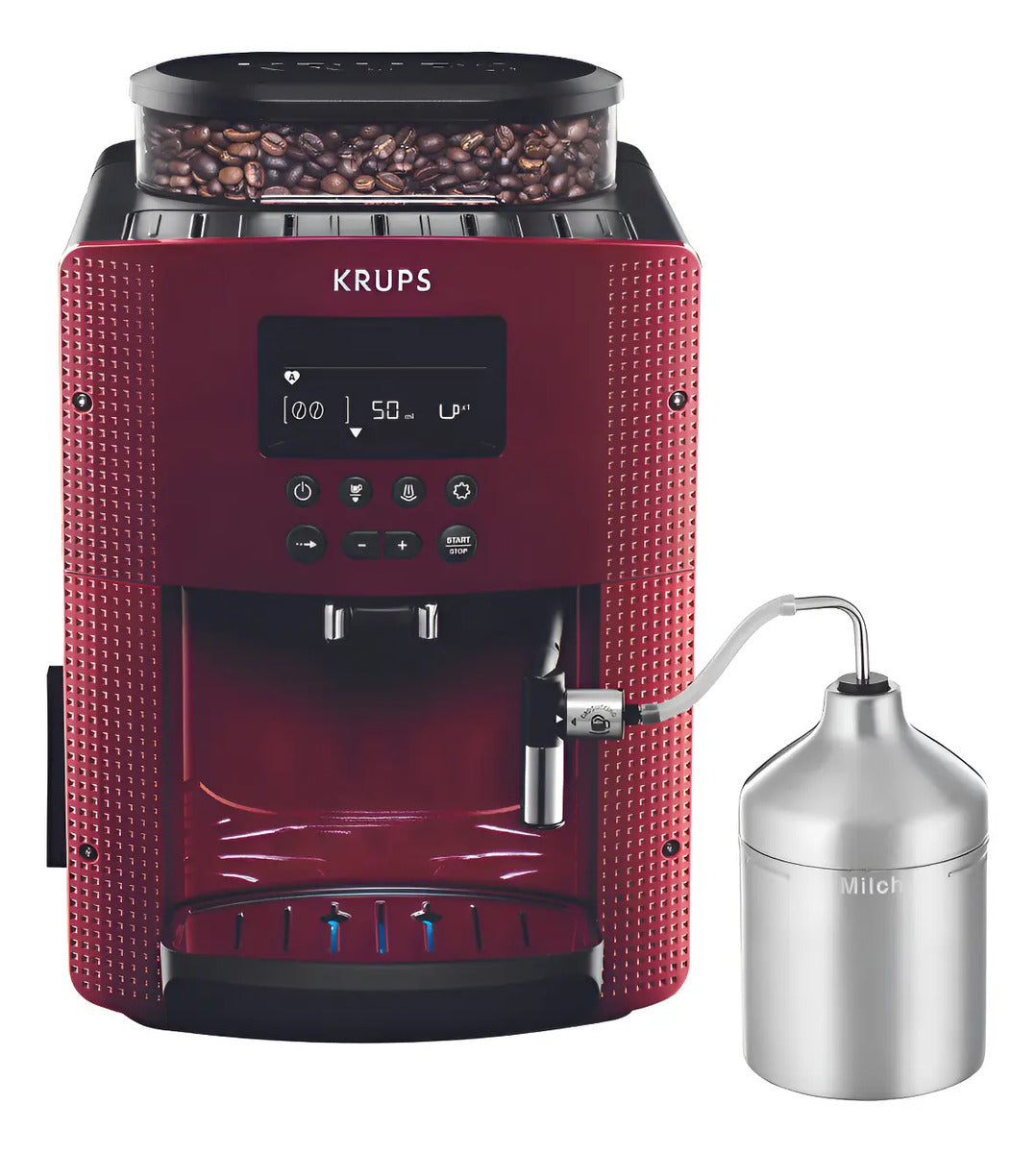 Cafetera Espresso Krups Automática + Lechero