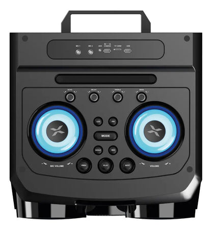 Sistema De Audio Xion 28000w Pmpo Recargable Xi-xt980 Negro
