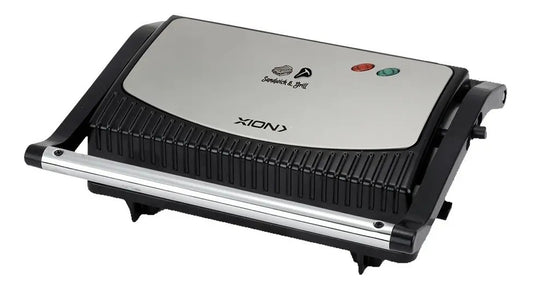 Sandwichera Grill Xion 2 Panes 750w Xi-gr2 - Negro