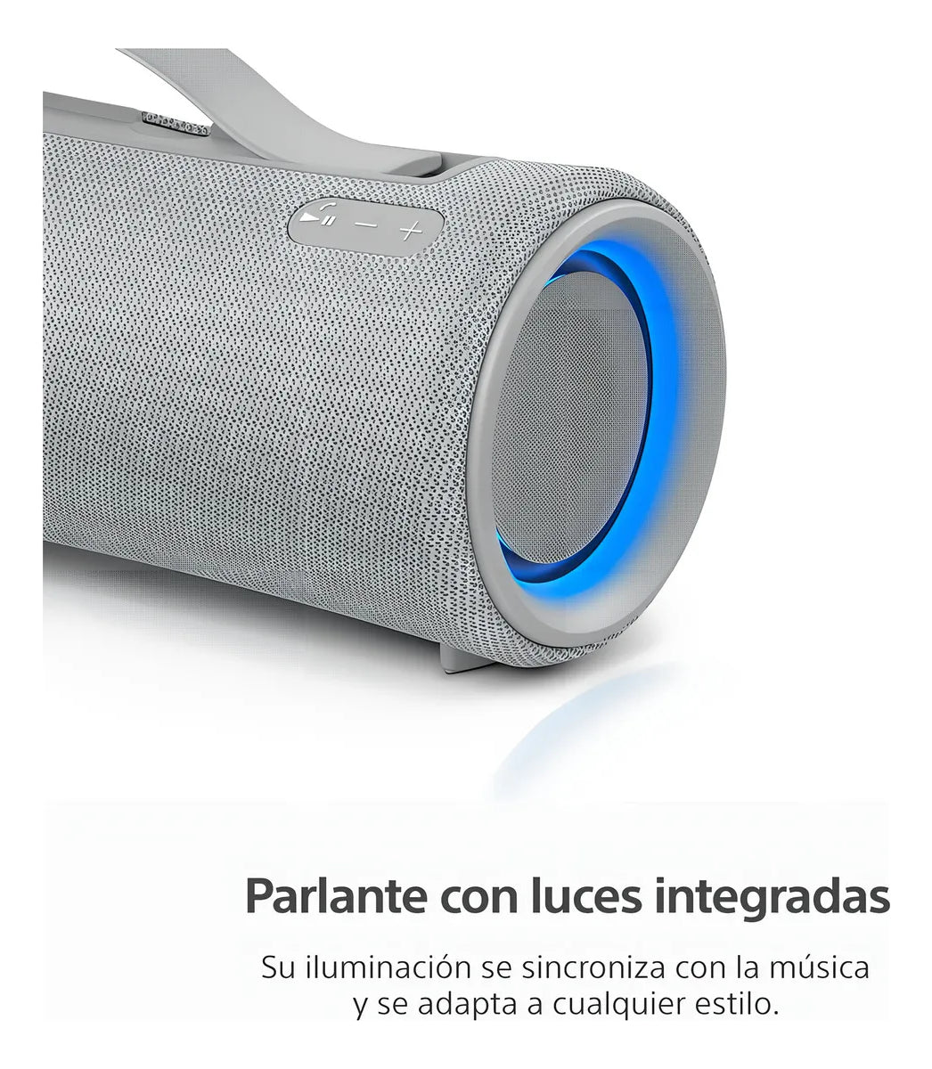 Parlante Bluetooth Portátil Sony Srs-xg300 - Gris