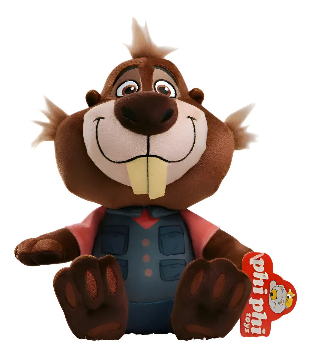 Peluche Zootopia Castor 25cm Phi Phi Toys - Marrón