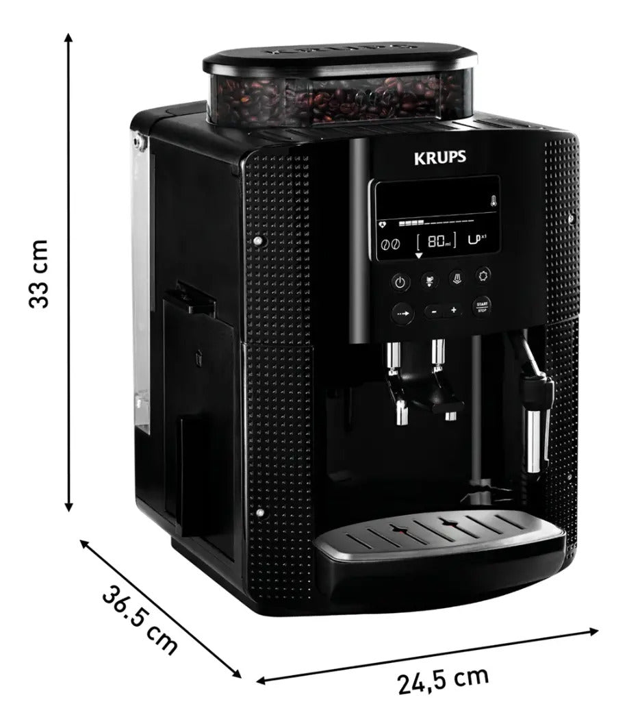 Cafetera Superautomática Krups Digital Ea815070 Negro