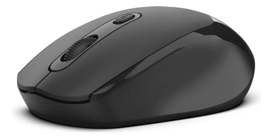 Mouse Inalámbrico Recargable Xion Xi-mousew - Negro