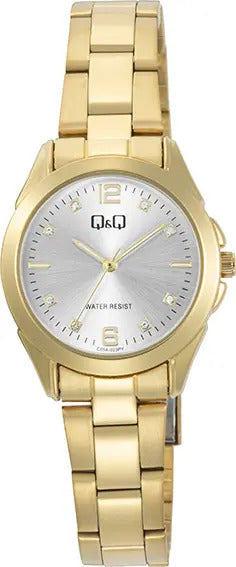 Reloj Q&q Metal Dama 28mm C05a-023py - Dorado