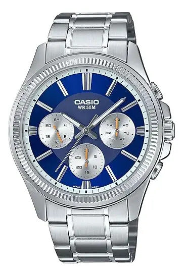 Reloj Casio Metal Hombre Mtp-1375d2a1 - Plateado