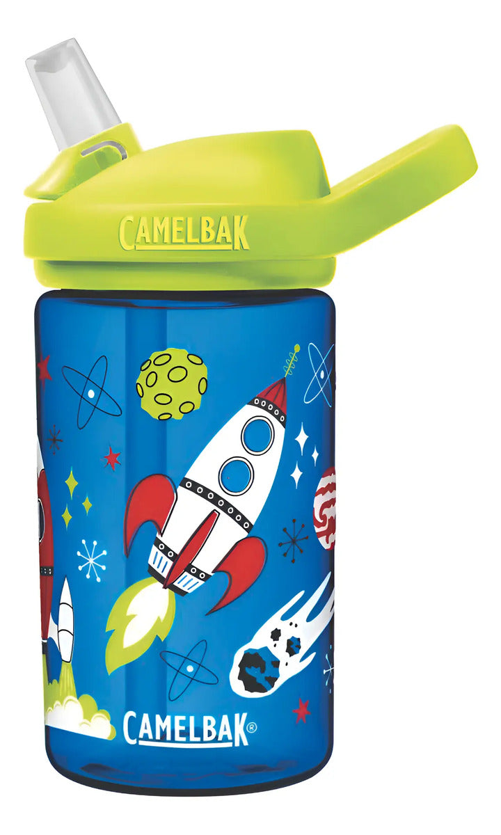Botella Eddy+ Kids Cohete En Espacio 400ml Camelbak Retro Rockets