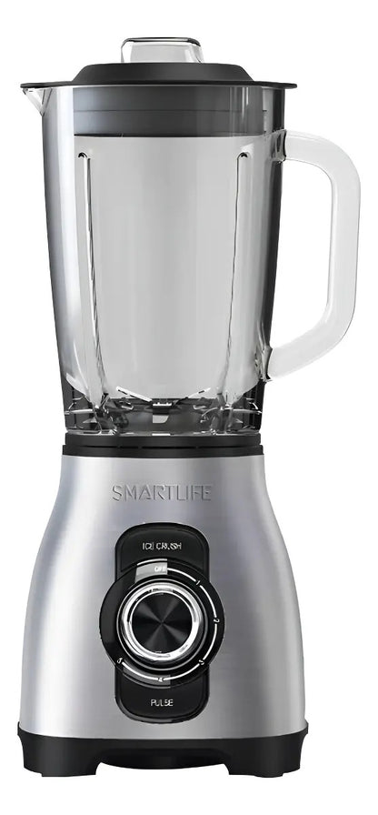 Licuadora Smartlife Jarra Vidrio 1,75 L 800w Bl1703 Plateado