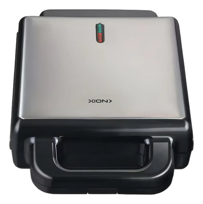 Sandwichera, Grill Y Waflera Todo En 1 Xion Xi-sw43 Gris Oscuro