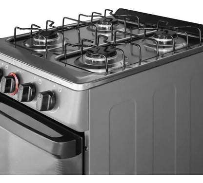 Cocina A Gas Smartlife 4h Titanium Sl-kbr504t - Gris