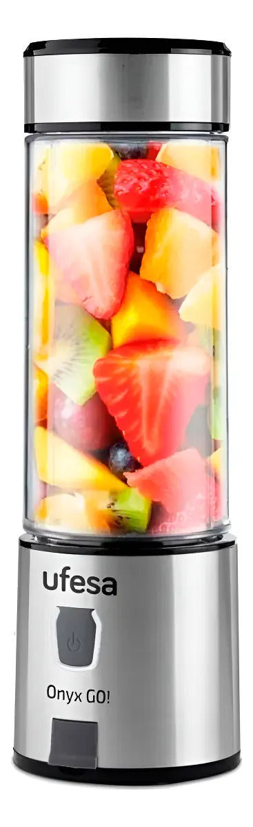 Licuadora Personal Ufesa Onyx Go 400ml Bs2450 - Gris