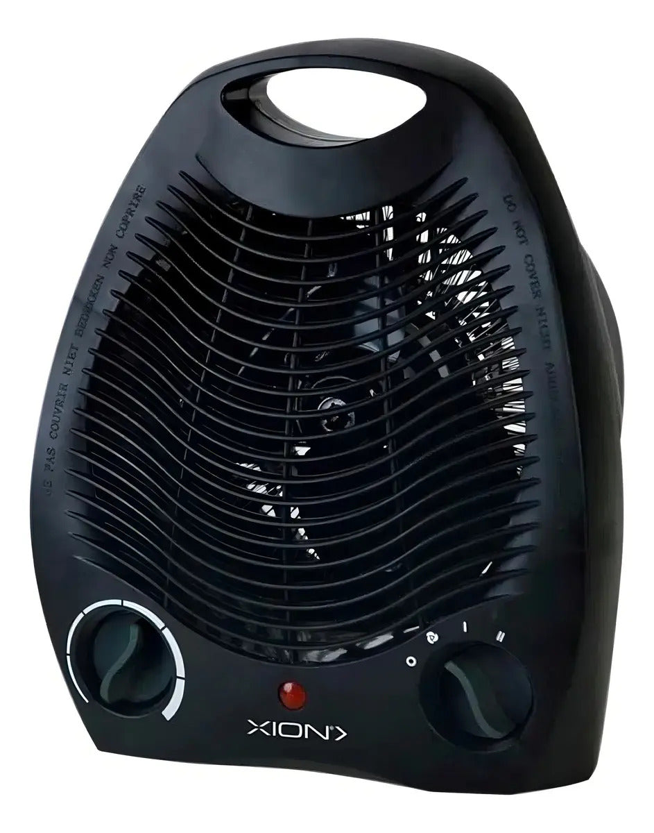 Caloventilador Xion 1000/2000w Termost Regulable Xi-es1 Qofe Negro