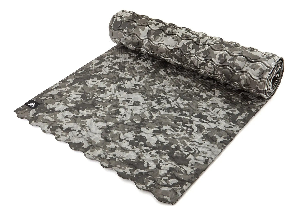Colchoneta Mat Camuflada Gris Ondulada 9mm adidas - Gris