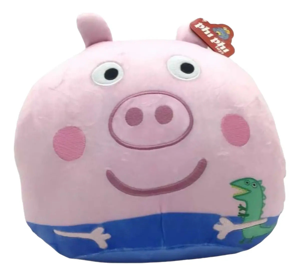 Peluche George Spandex Peppa Pig 20cm Phi Phi - Azul