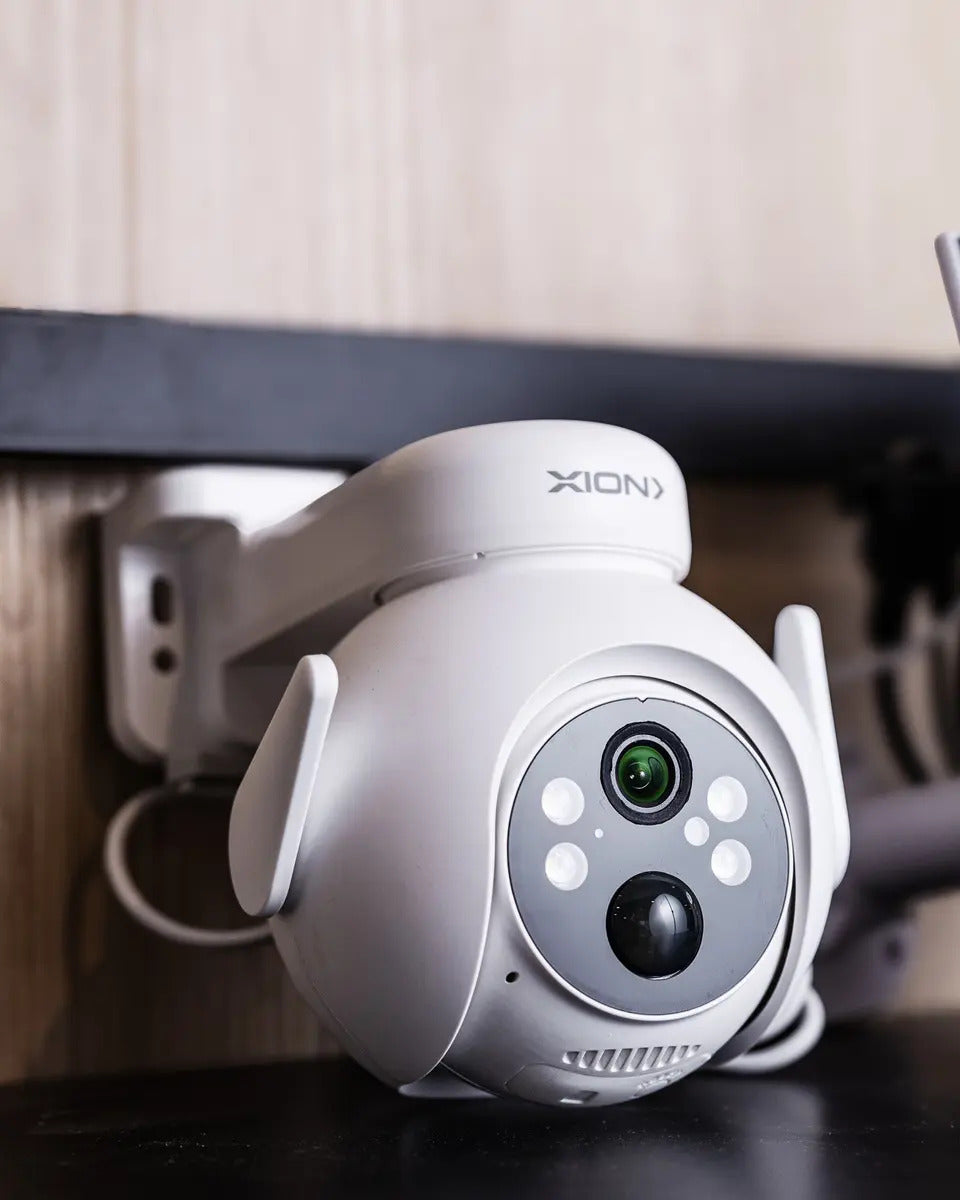 Cámara Solar Smart Wifi Exterior Xion Xi-cctv81s - Único