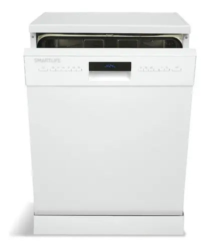 Lavavajillas Smartlife 12-14 Cubiertos Sl-dw6012w Blanco