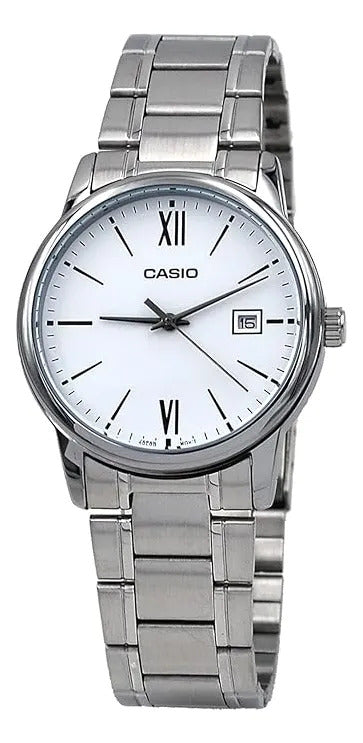 Reloj Casio Metal Hombre Mtp-v002d7b3 - Plateado