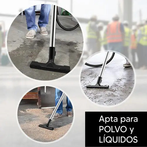 Aspiradora Industrial Xion 60 Lts Xi-vc6600pro - Plateado