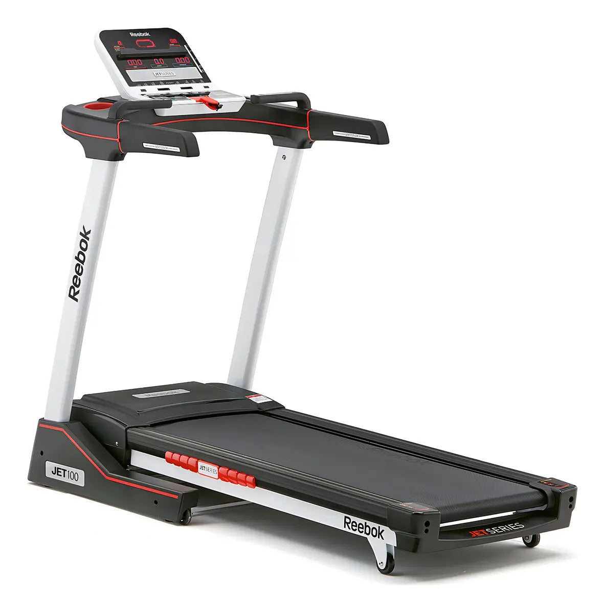 Caminador Plegable Jet100 + Bluetooth Reebok - Negro Con Gris