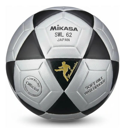 Pelota Futsal Mikasa Oficial Tamaño Reglamentario Gris/negro