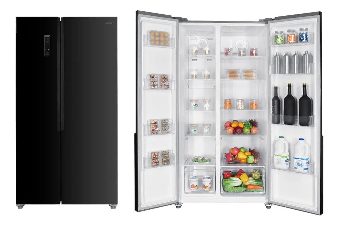 Heladera Con Freezer Inverter Futura 563l - Negro