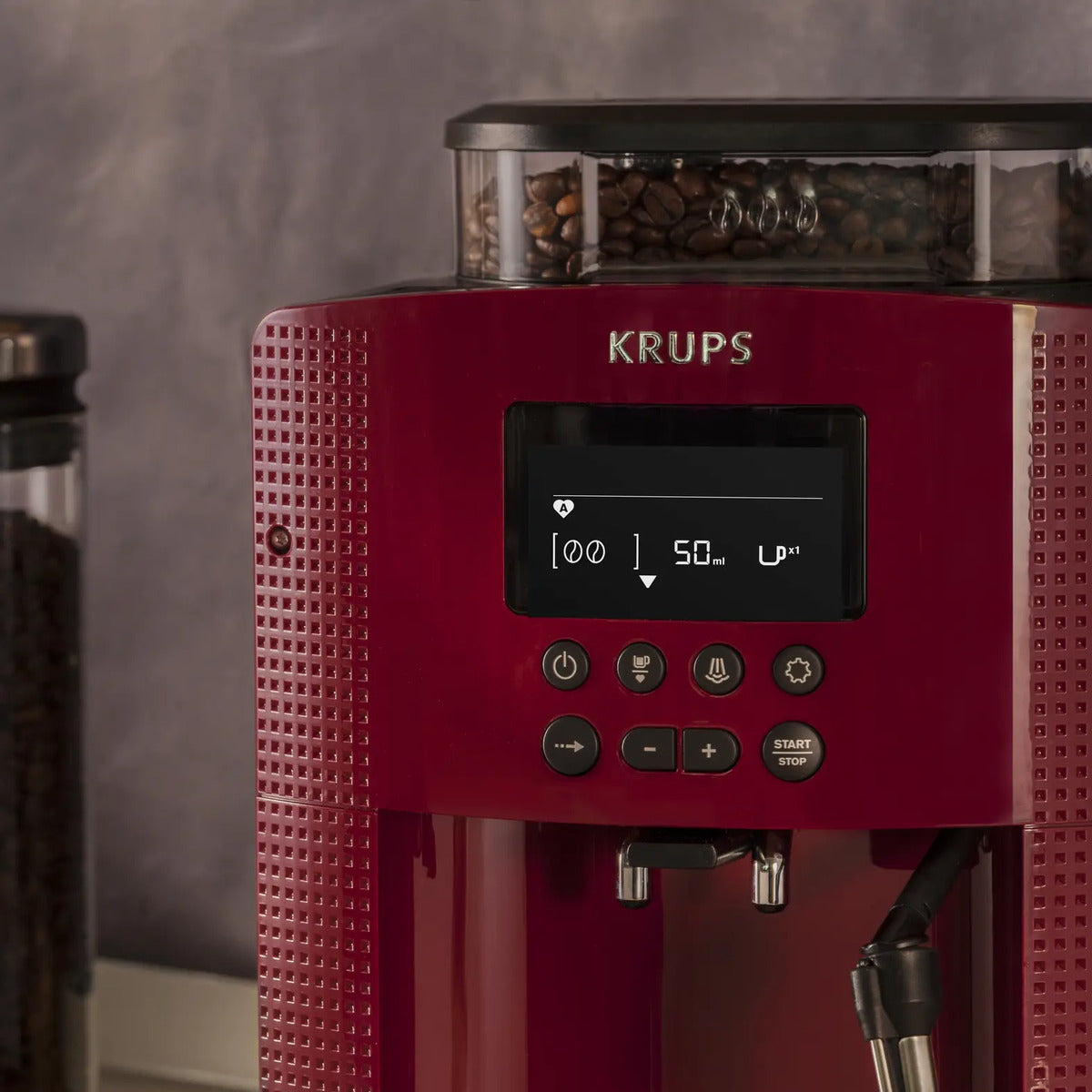 Cafetera Espresso Krups Automática + Lechero