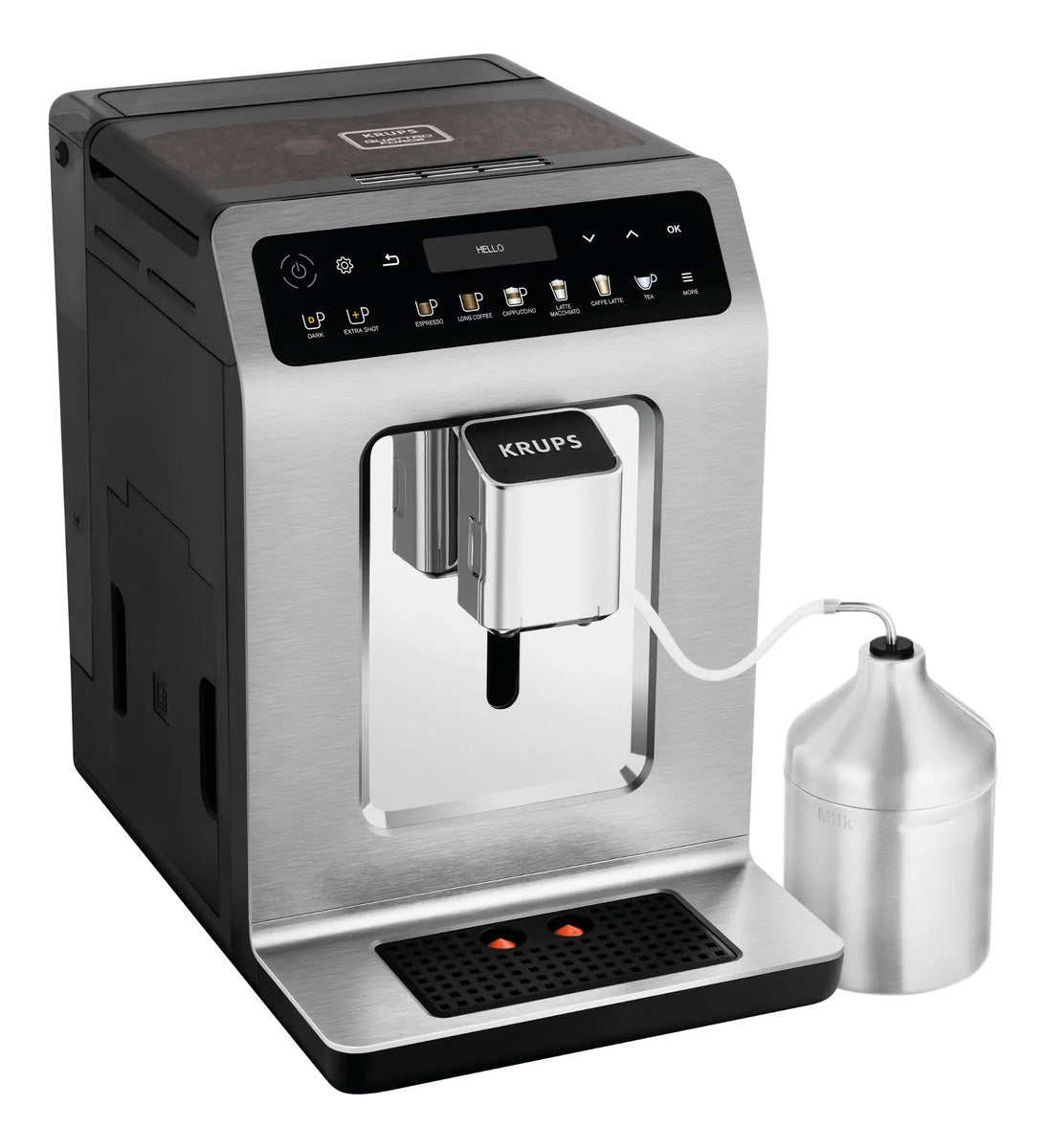Cafetera Espresso Krups Evidence Ea894t10 - Titanio
