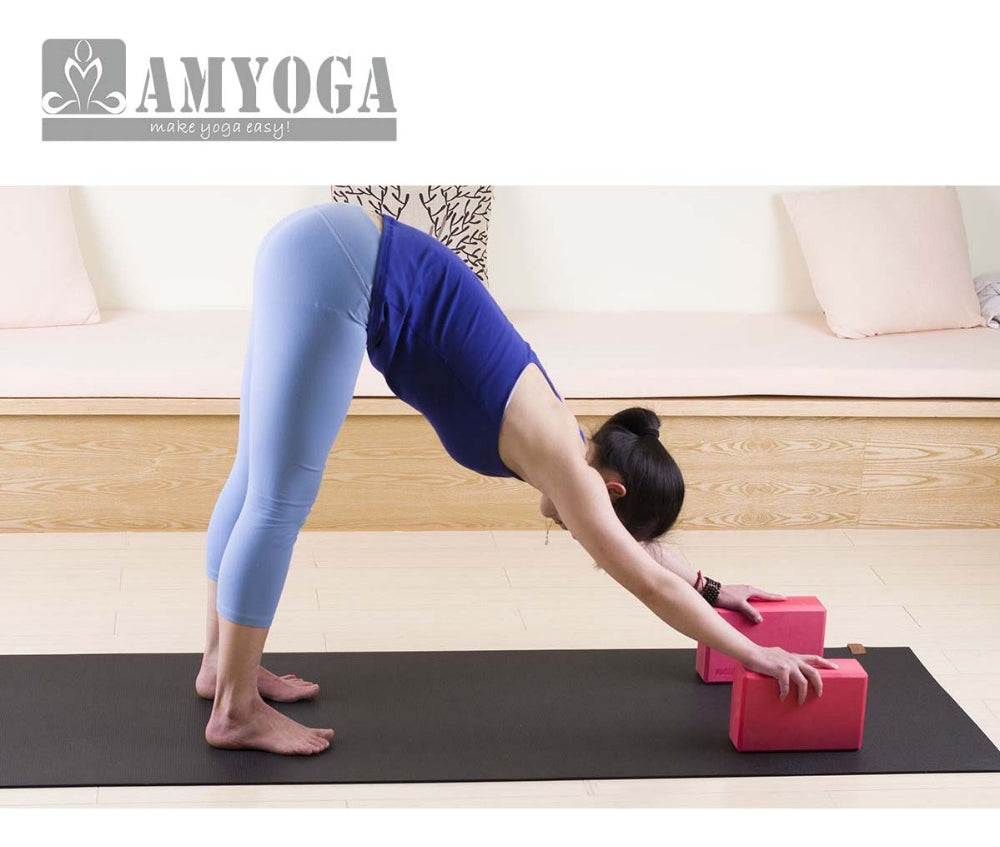 Ladrillo Yoga Pilates Espuma Eva Rhino - Negro
