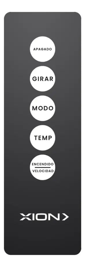 Ventilador De Pie Xion 40cm Luxe Design Xi-v155 - 40 Cm 50 Hz/60 Hz Negro Plateado Plástico 6