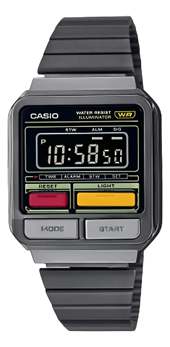 Reloj Casio Metal A-120wegg-1b - Negro