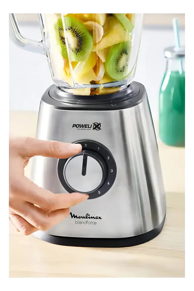 Licuadora Moulinex Blendforce 800 W Lm439d10 - Acero Inoxidable