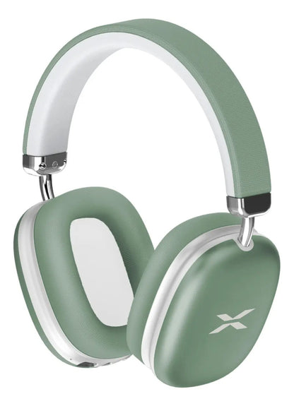 Auriculares Inalámbricos Xion 40hs Duración Xi-aux300 Verde Claro