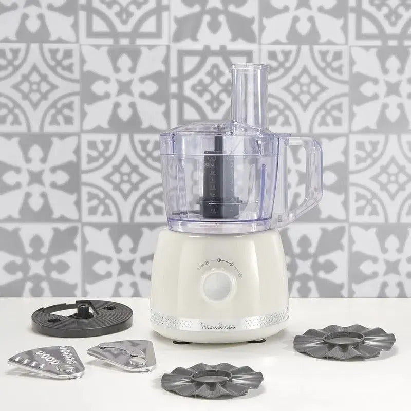 Procesadora De Alimentos Moulinex 600w 2,4lt - Blanco
