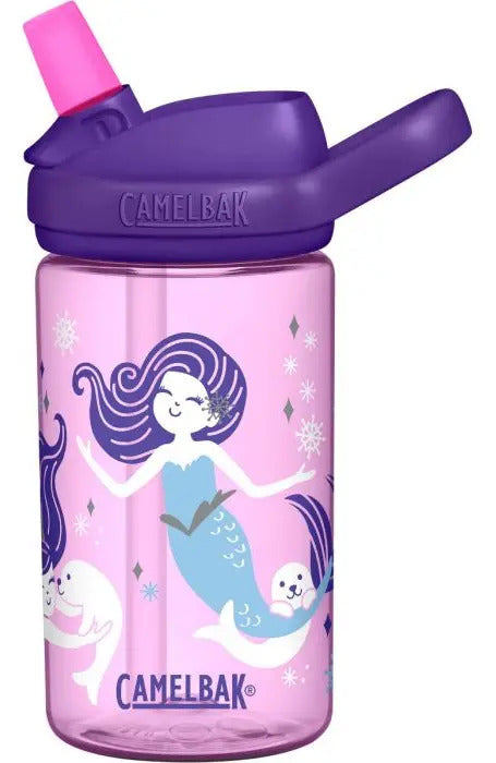 Botella Eddy Plus Kids Sirenas Violetas 400ml Camelbak Violeta