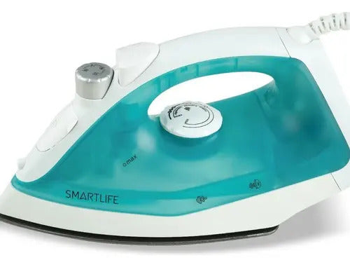Plancha A Vapor Smartlife 1.200w Sl-pl2361bf - Blanco/turquesa