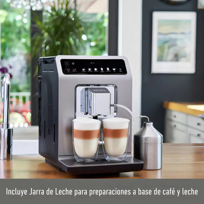Cafetera Espresso Krups Evidence Ea894t10 - Titanio