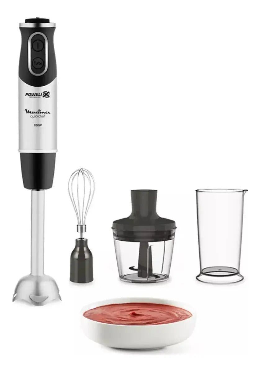 Mixer Moulinex Hbl Quickchef 3 En 1 1000w - Negro