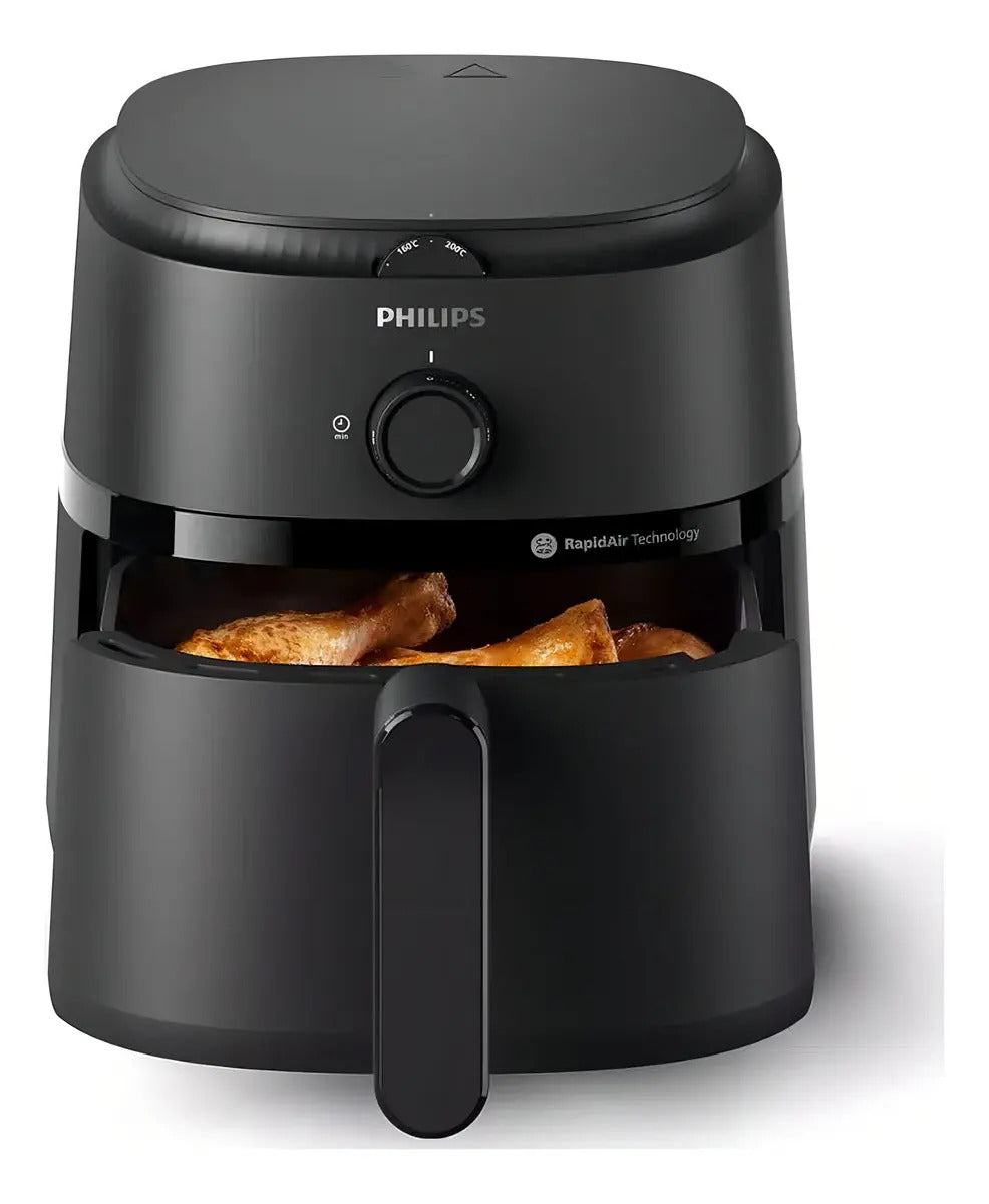 Freidora Sin Aceite Philips 4,2 L 12 Prog Na120/00 Negro