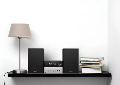 Minicomponente Equipo Philips Bluetooth Cd Fm Usb Plateado