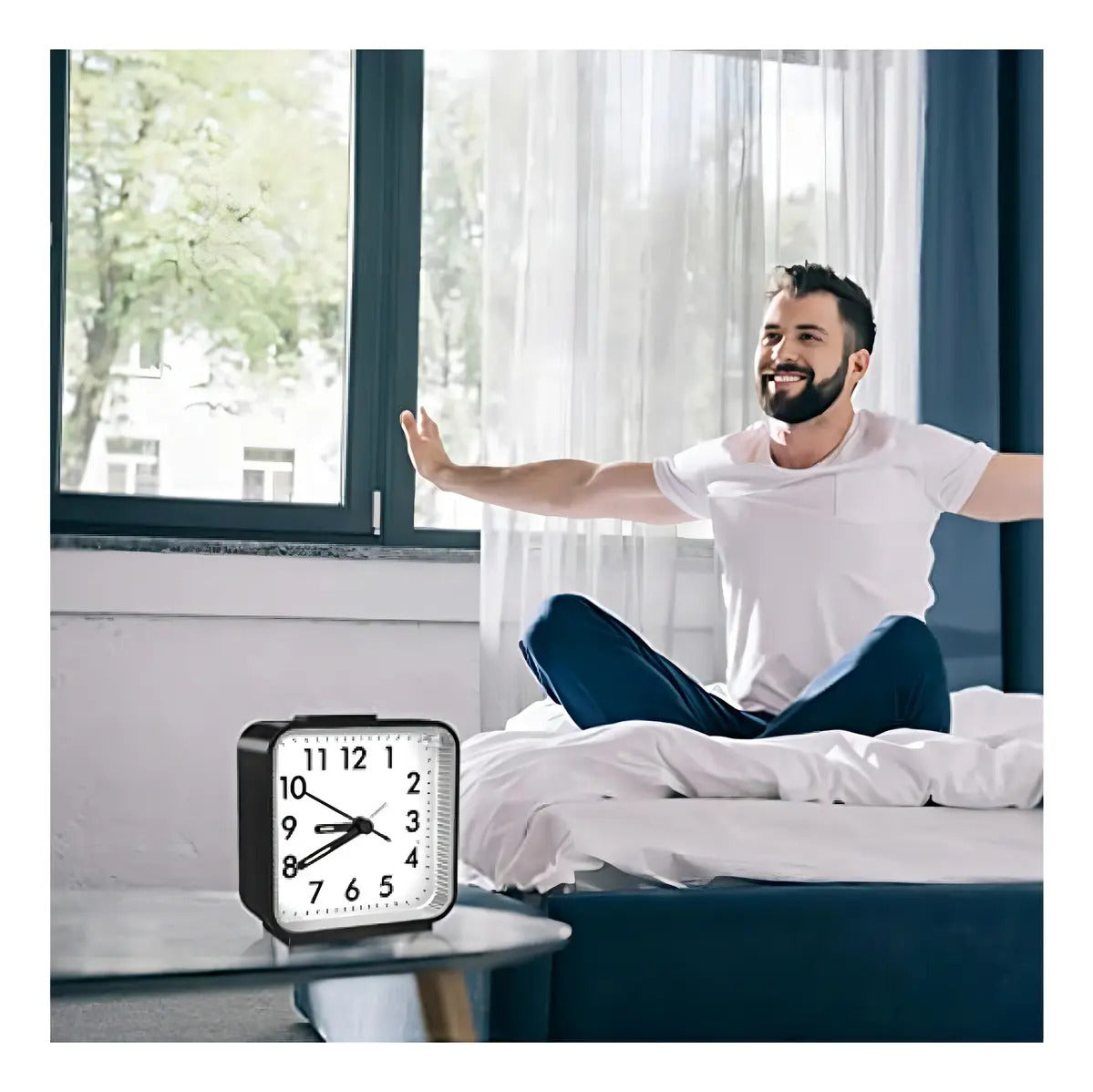 Despertador Casio Análogo Viajero Tq-140-1b