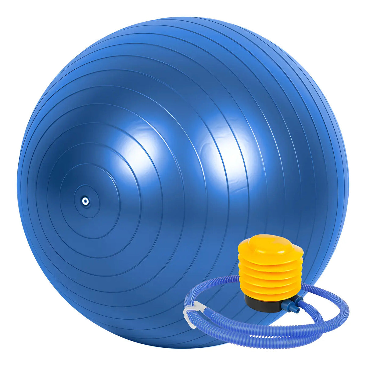 Pelota Fitball 85cm Para Pilates, Yoga Y Gim Rhino Azul