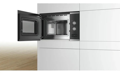 Microondas De Empotrar Bosch 20 Lts Bfl520ms0