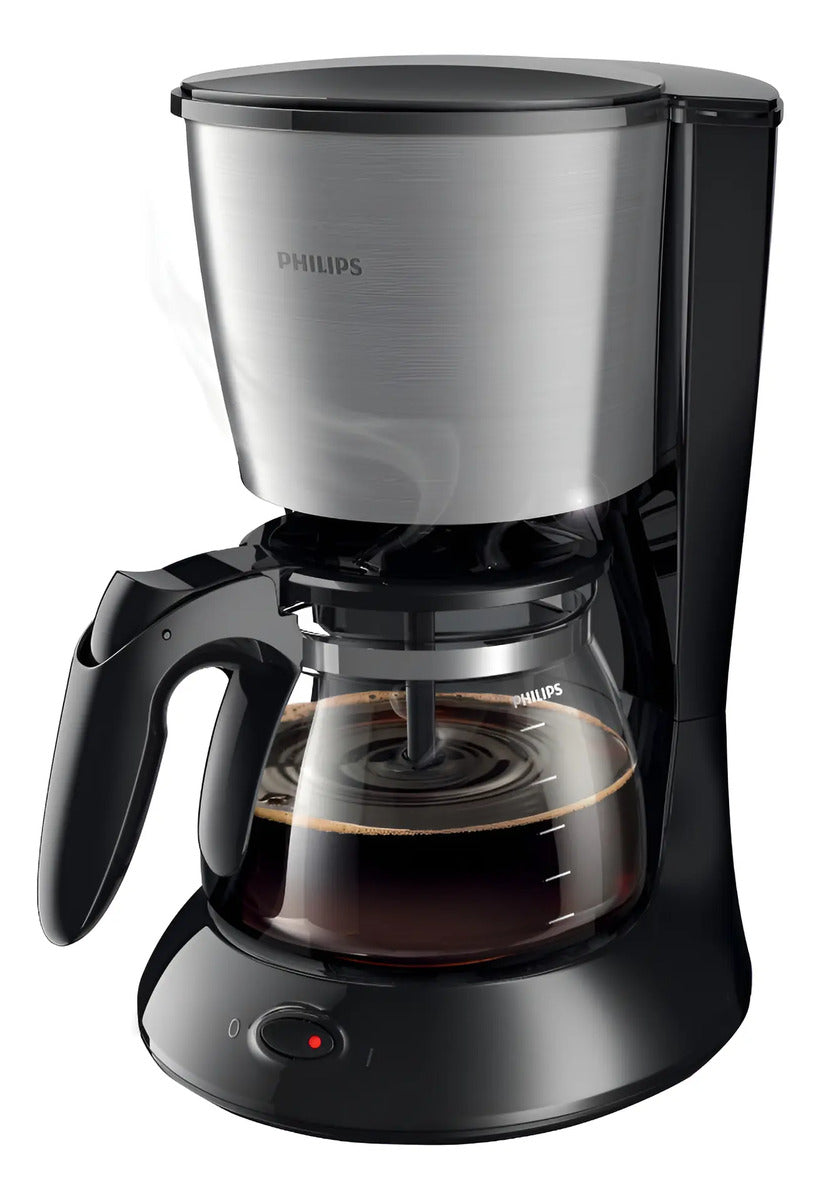 Cafetera De Filtro Philips 1,2 Lts Hd7462/20 - Black/metal